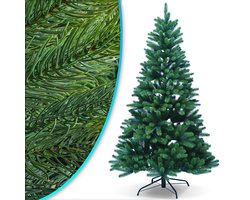 NYVI Kerstboom NYVI-Xmas Premium 180 cm - Kunstmatige PE Den, 100% Spuitgiet - Realistisch - B1 Brandveilig - Metalen standaard - Modulair ontwerp