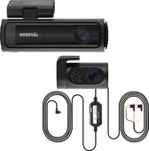 Nordväl DC202-2CH 64GB + PMPC03 Dashcam + Parkeermodus Kabelset Bundel 64GB