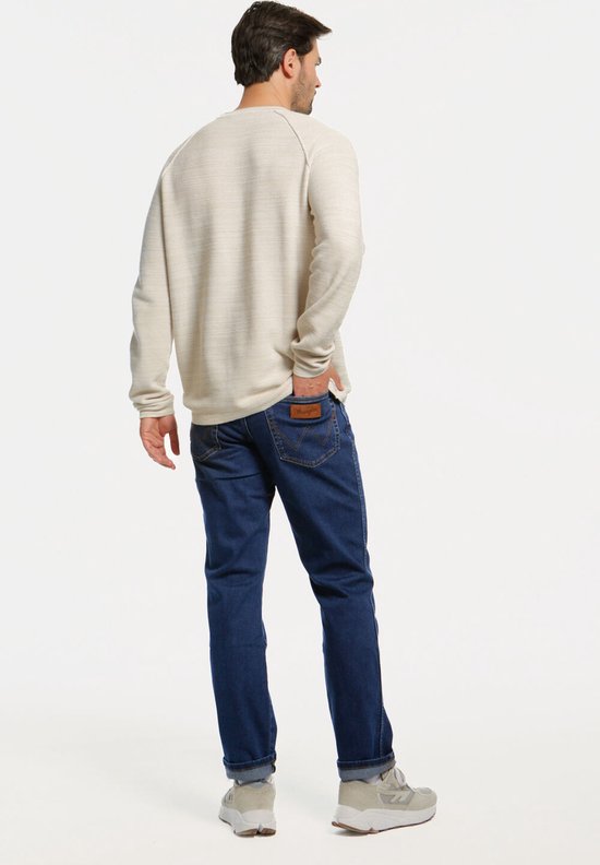 Wrangler Texas Stretch Jeans voor heren, regular fit, Authentic Straight ( Stonewash, 46W/32L