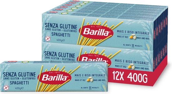 Barilla Spaghetti - Gluten Free - Pasta - 12 x 400g