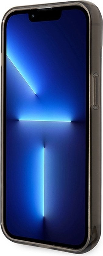 Étui arrière translucide Guess pour Apple iPhone 14 Plus (6,7") - Zwart