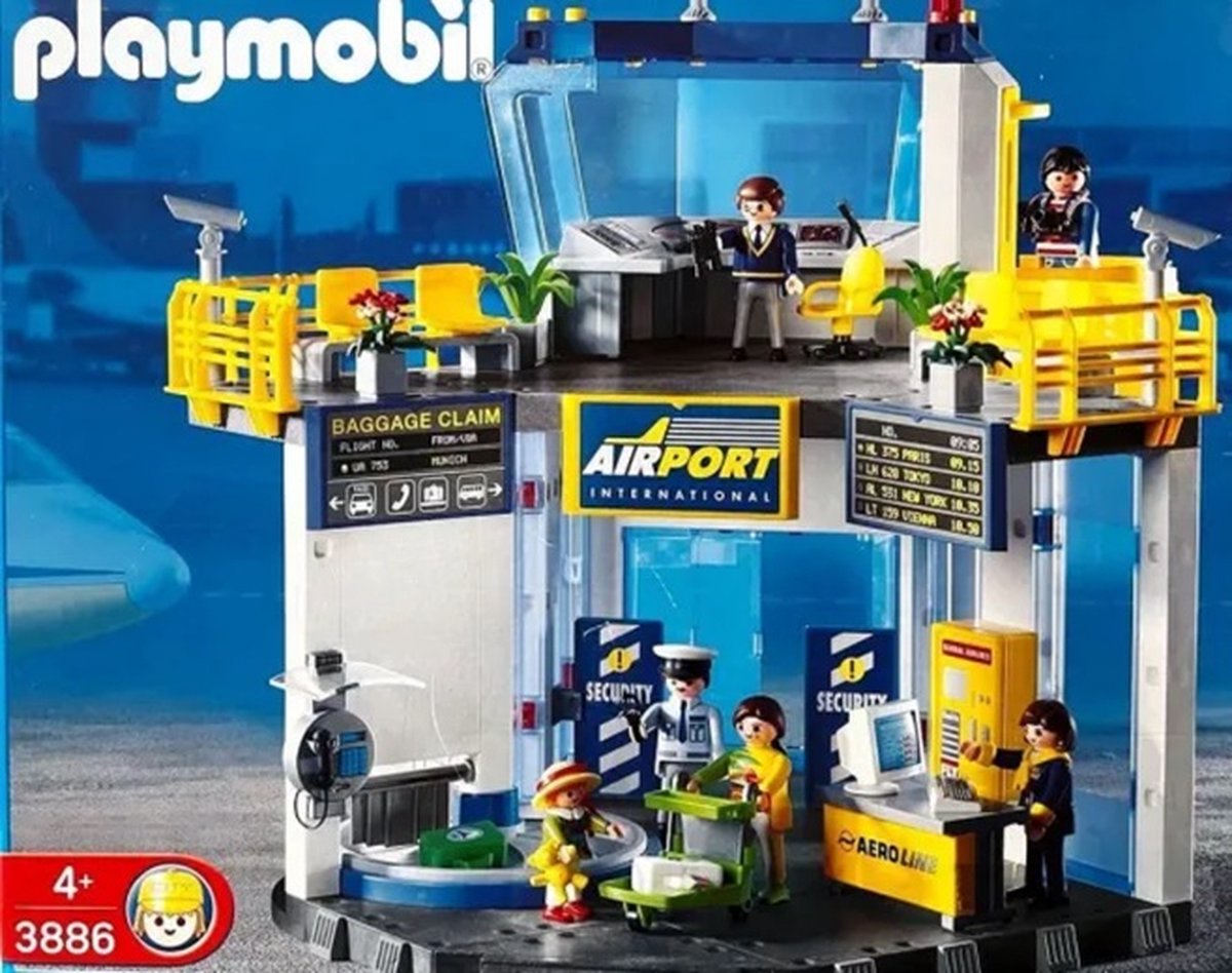 PLAYMOBIL PIÈCE 5338/ Aeroport Planche De Stickers EUR 3,50 - FR