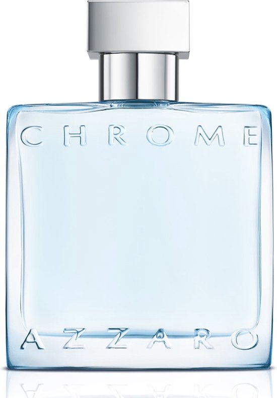 Azzaro Chrome Eau de Toilette - Citrus Houtachtig Parfum - Langdurige Geurbeleving - Fris Mannen Parfum - 50ml