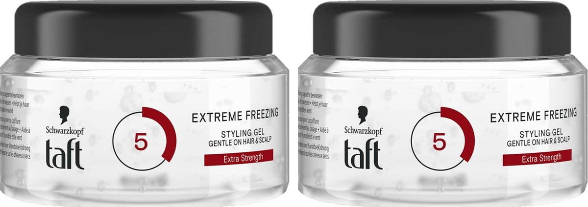 Bol.com Taft Extreme Freezing Gel 5 -  Duoverpakking 2 x 250 ml aanbieding