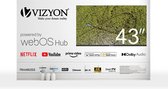 Vizyon VZ43EU7100 - 43 inch - WebOS - 4K LED - 2024