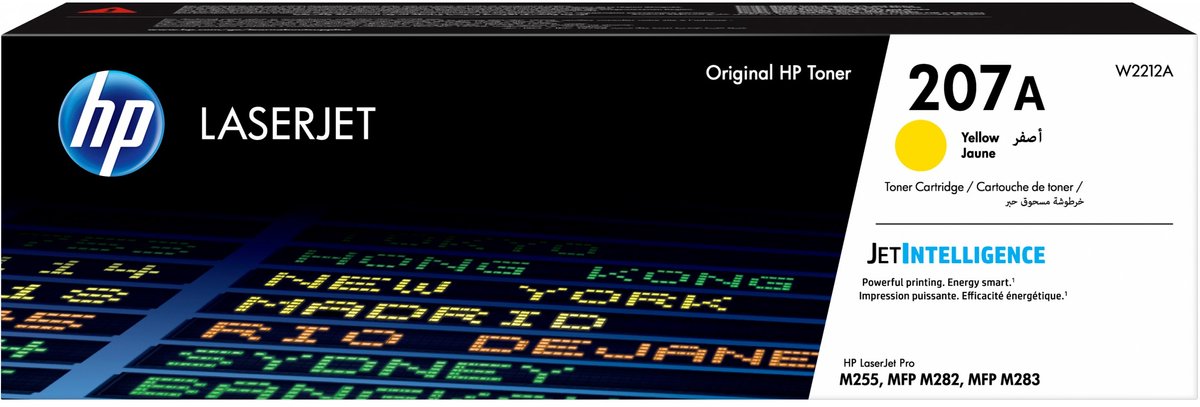 HP 207A Toner Geel