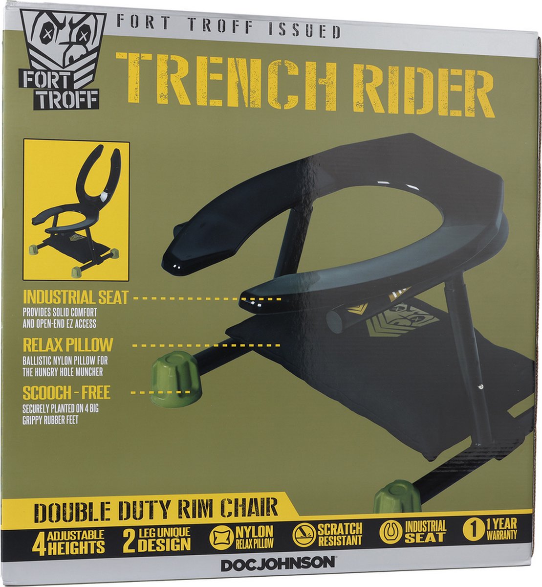 Goedkoopste Doc Johnson - Fort Troff 1105-20-BX - Trench Rider