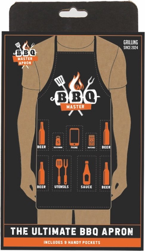 Gift Republic BBQ Master - tablier de cuisine