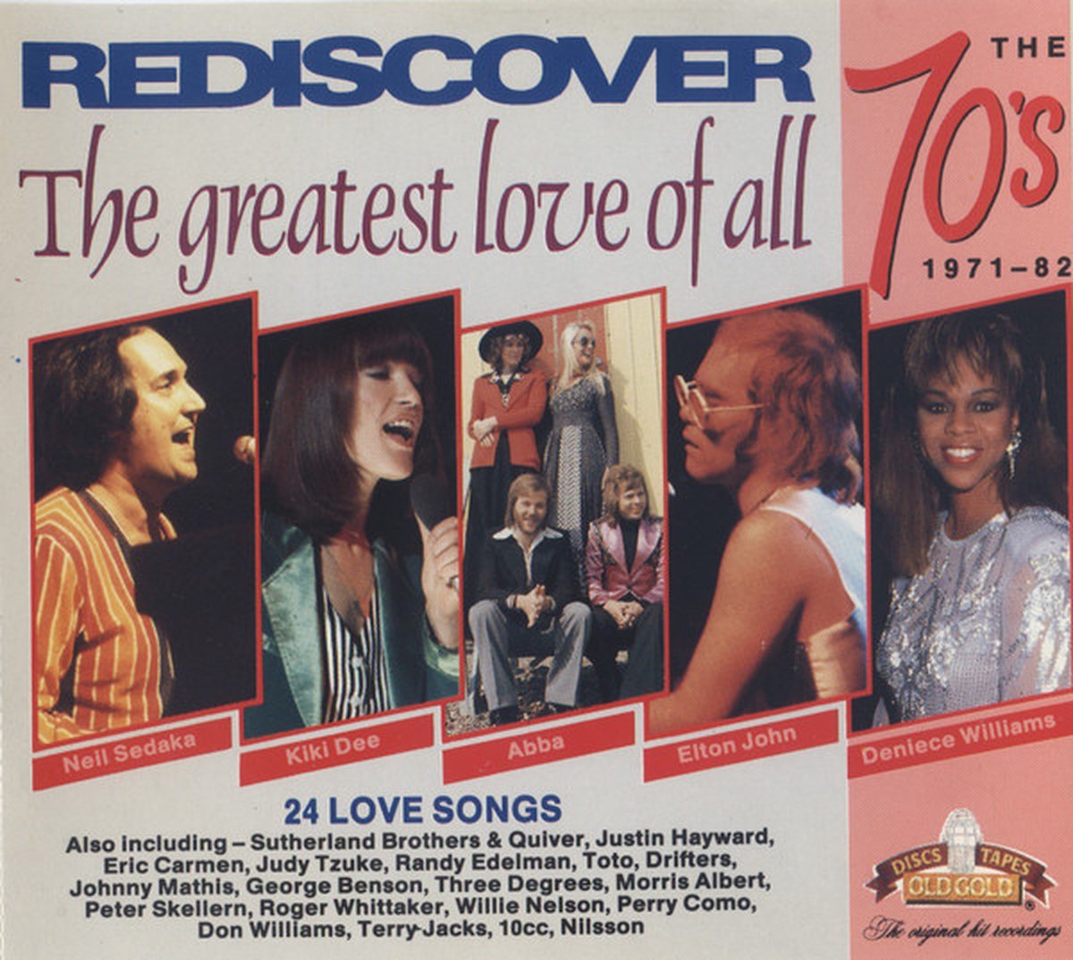 Various – Rediscover The 70's: 1972-1983 - The Greatest Love Of All