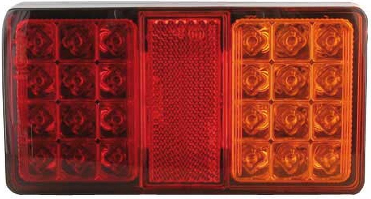 Achterlicht LED 12/24V 150 x 80 mm