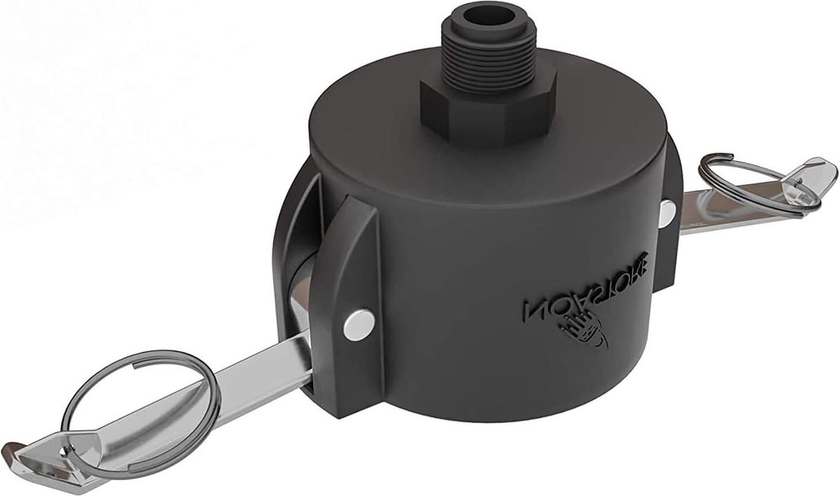 IBC Tote Tank Drain Adapter 5 cm Cam Lock x Tuinslang Food Grade 1040 1250 liter