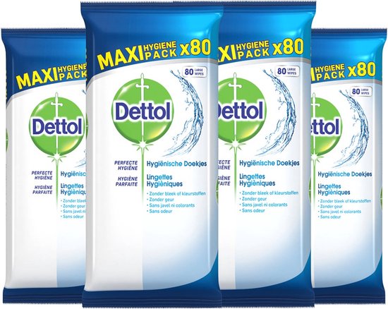 Dettol desinfectie doekjes 4x