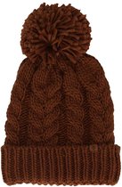 Sarlini - Ski muts dames - Fashion - Midden Bruin - One Size