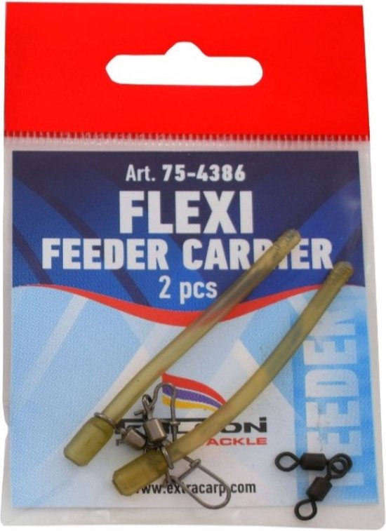 Foto: Fil flexi feeder carrier 2 stuks feedervissen flexibel montagesysteem flexi feederkorf montage feeder vissen witvis vissen