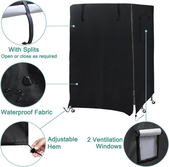 Petyoung Universele Vogelkooi Hoes Vogelvanger Beschermer Verstelbaar Trekkoord Vogelkooi Nylon Mesh Rok Papegaaienkooi Rok Net Hoes