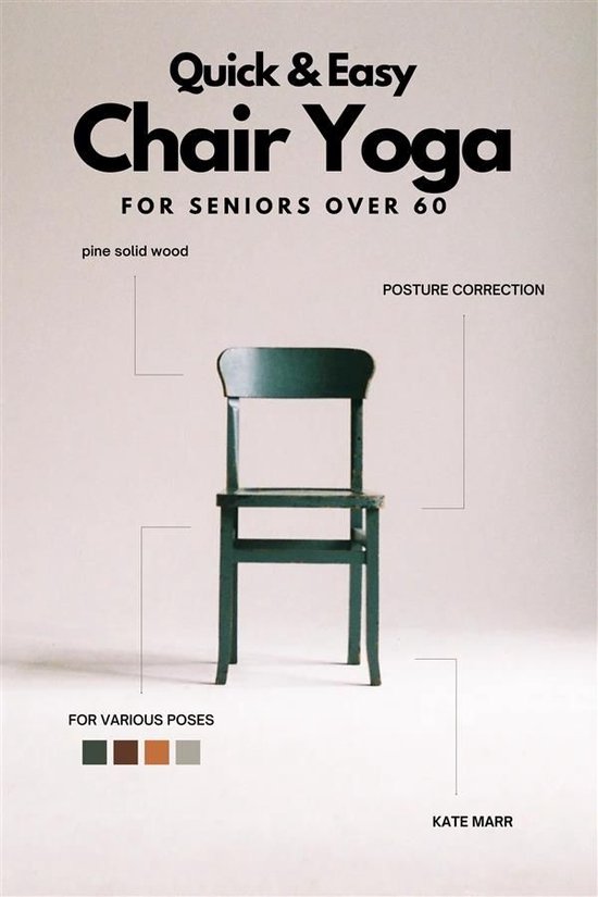 Quick And Easy Chair Yoga For Seniors Over 60 - cover