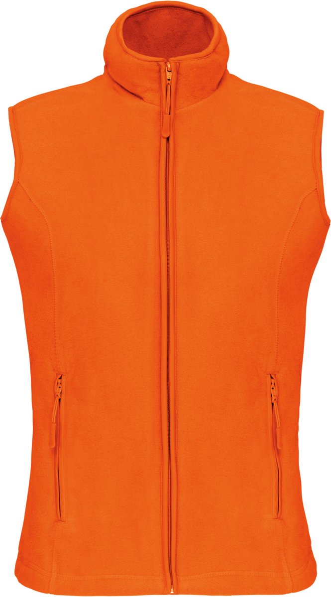 Kariban Bodywarmer van microfleece dames K906 - orange - 4XL