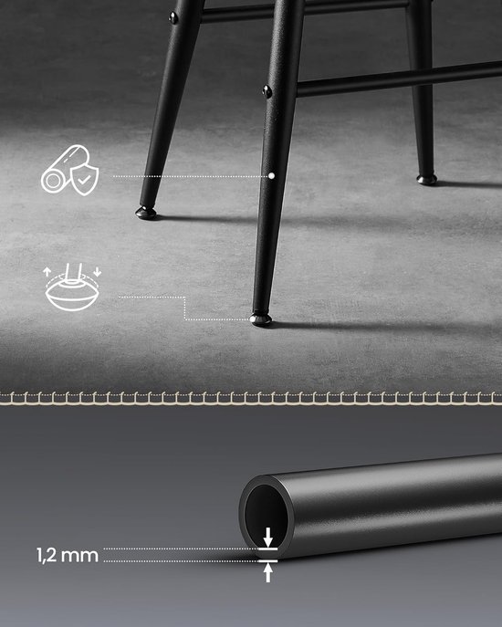 Zinus Justin | Base De Cama Individual De Metal Resistente Negro Zinus Justin | Base De Cama Individual De Metal Resistente Negro