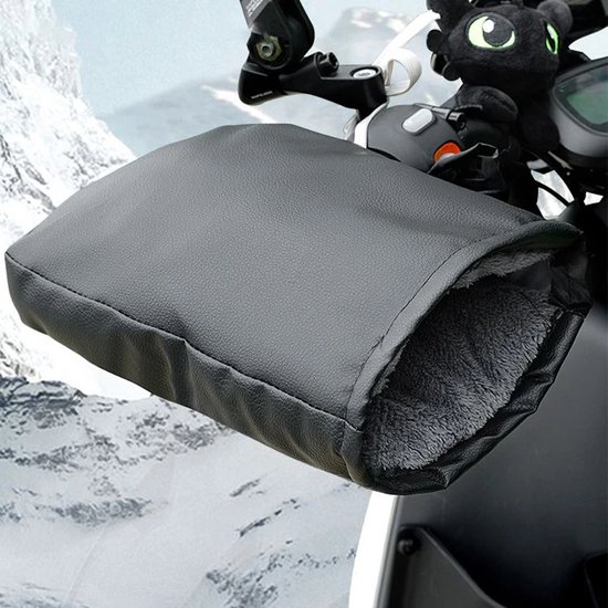 Foto: Motorfiets handvat moffen winterhandschoenen voor motor en fiets waterdichte handmoffen warme handbeschermers en dekkers winter accessoires voor motorrijders