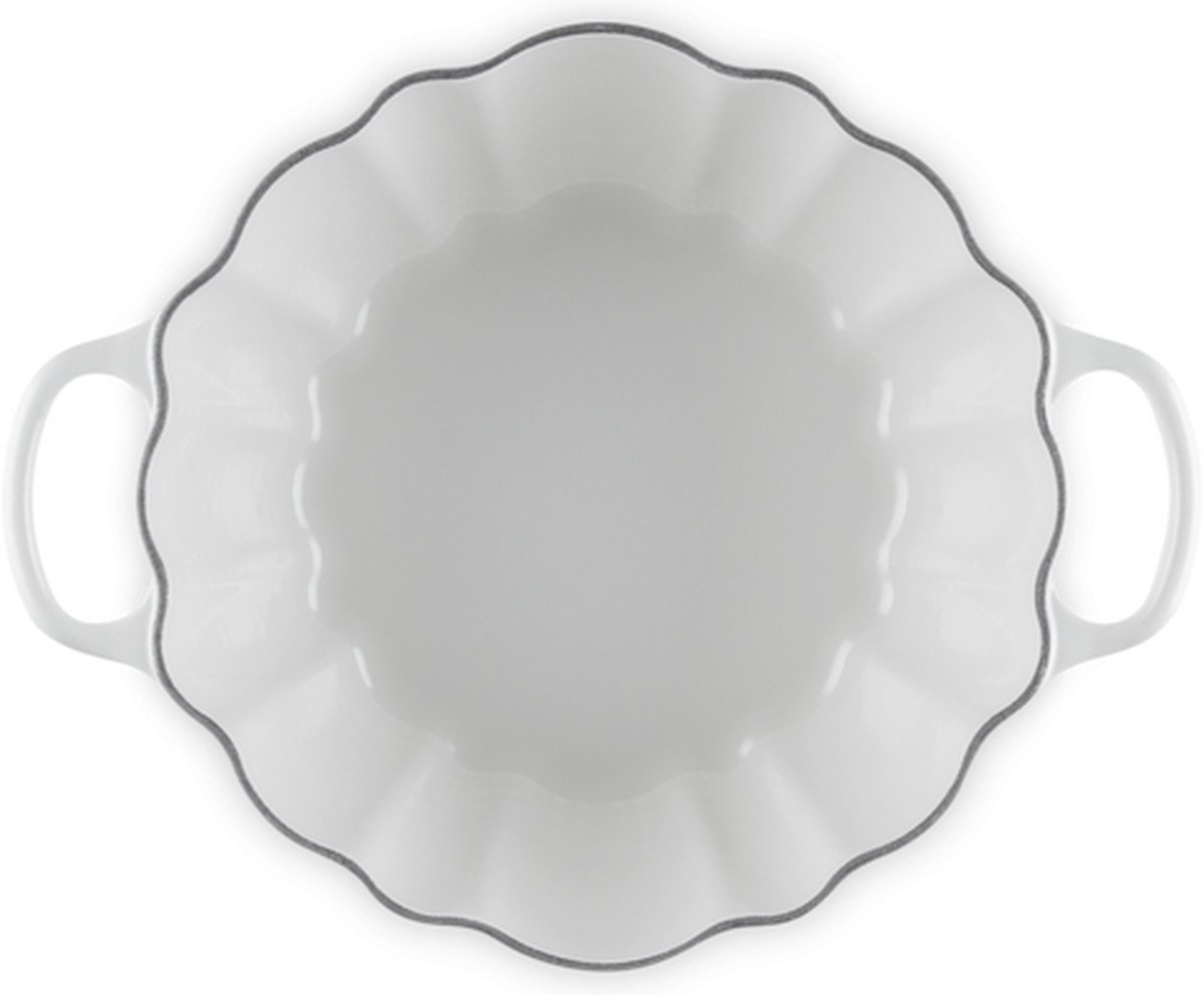 Le Creuset Braadpan Signature - Pompoen - Wit - ø 24 cm / 3.7 liter