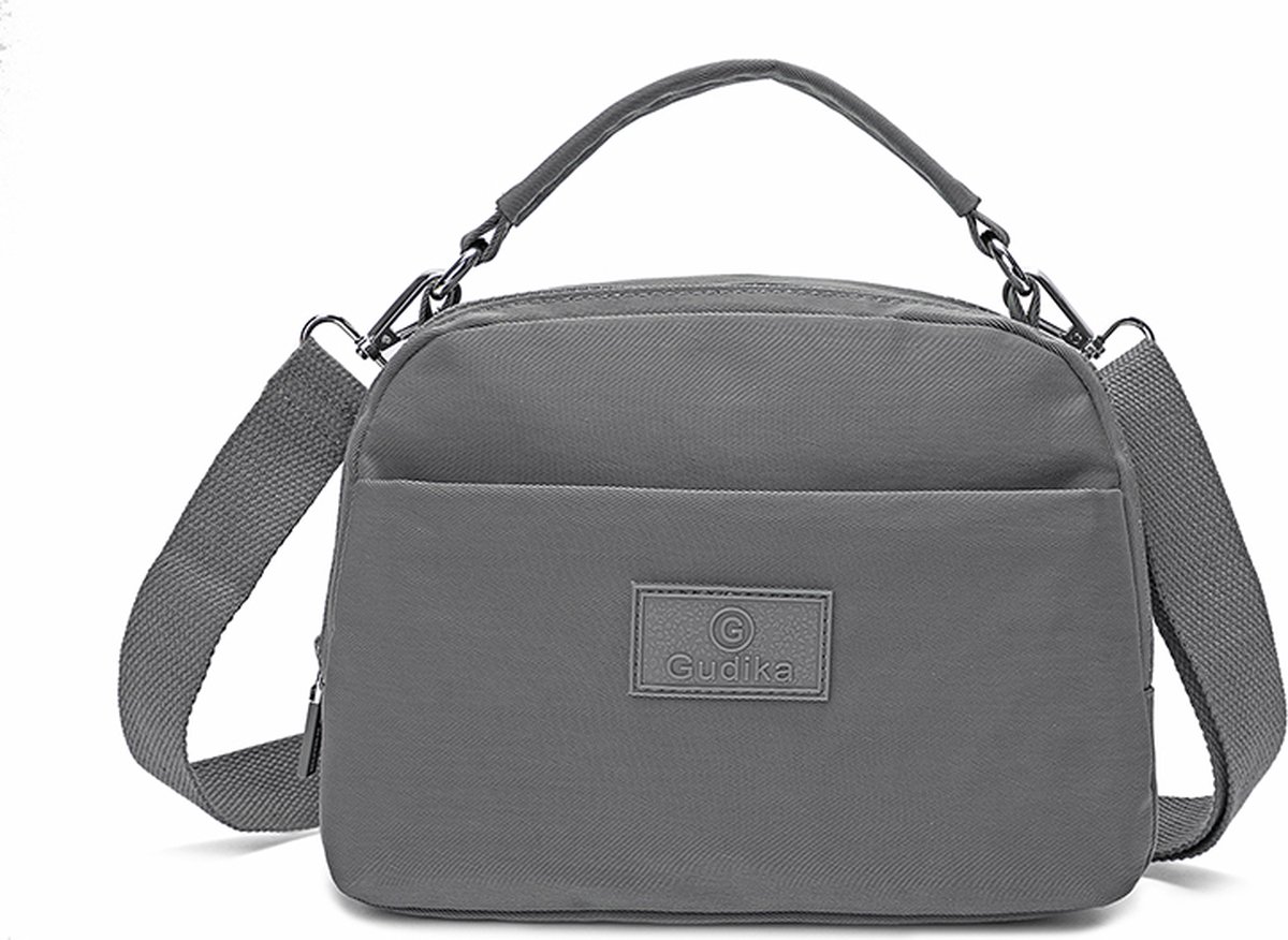 Gudika - Dames Tas - Handtas - Crossbodytas - Schoudertas - Grijs