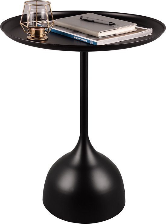 Table d'appoint - Torna Moderna High - Zwart - Métal