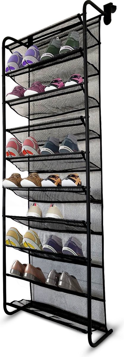 Schoenenrek Deurhanger – Schoenenrek Deur – Schoenenrek Hangend – Deurrek – Schoenenopbergers – Opbergsysteem voor schoenen – Schoenen Organizer