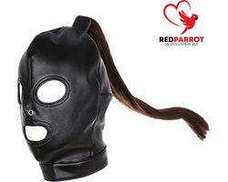 Seks Masker - Fetisj -BDSM - Bondage - Dominantie - Staart - Kunstleer - Bivakmuts - Erotisch