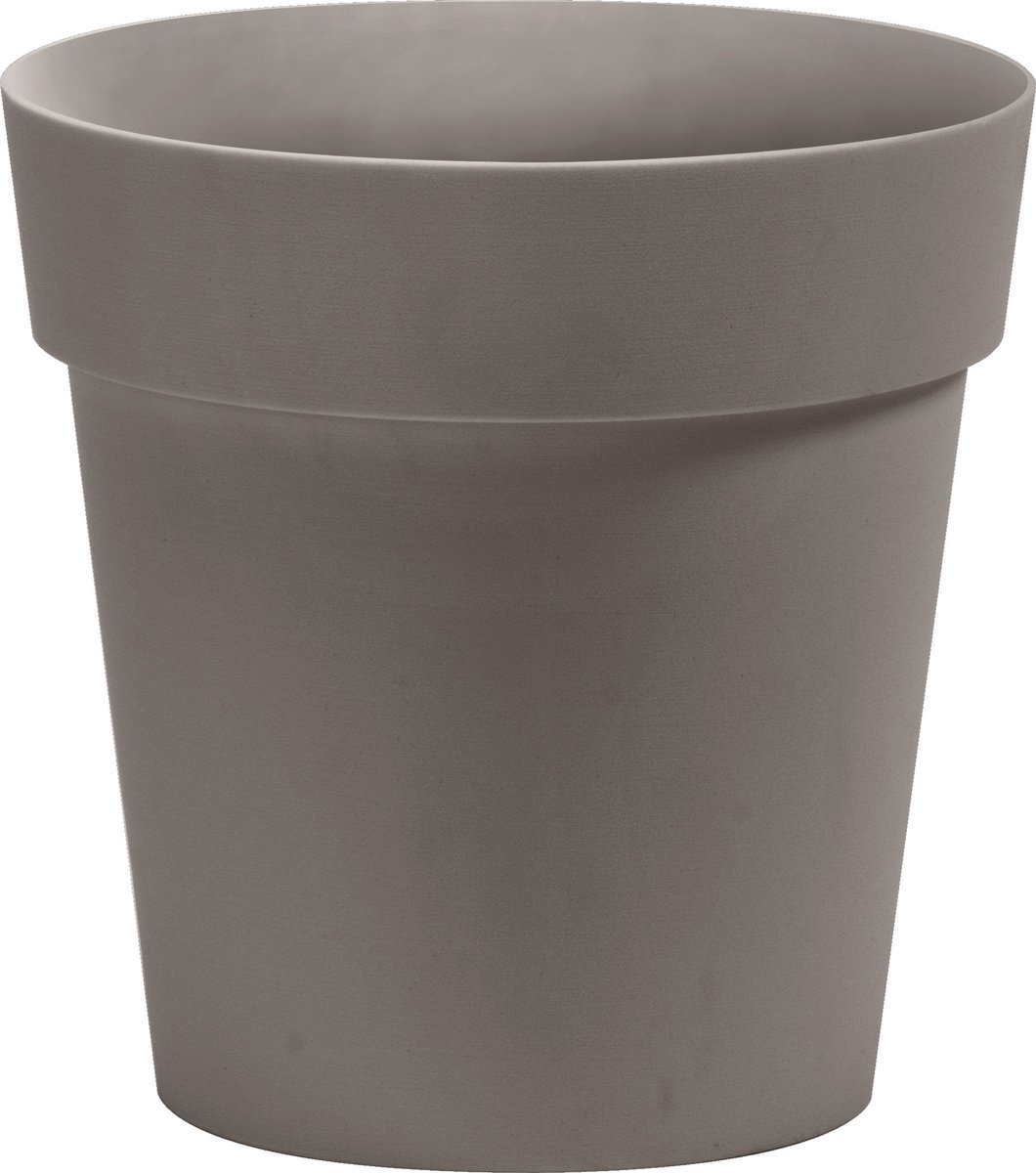 Bloempot Buiten Rond Arke 22cm TAUPE Nicoli