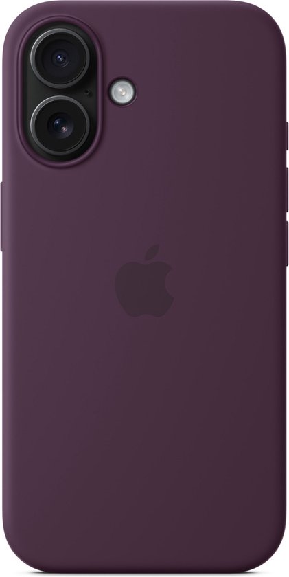 Apple Coque iPhone 16 – Silicone MagSafe Backcover – Violet