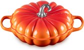 Bol.com Le Creuset - Braadpan - Campagnard 28 cm - "Pompoen" - in Geëmailleerd Gietijzer - Oranje aanbieding