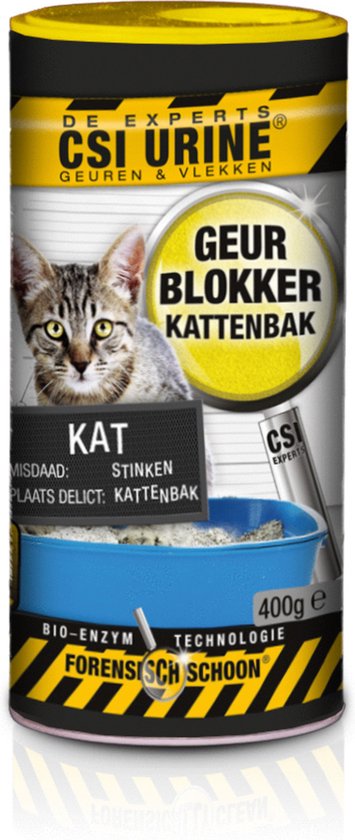 CSI Urine Geur blokker kattenbak 400g