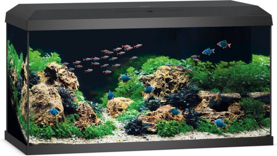 Foto: Juwel aquarium primo 110 2 0 aquaria 82x37x42 cm zwart ca 110 l