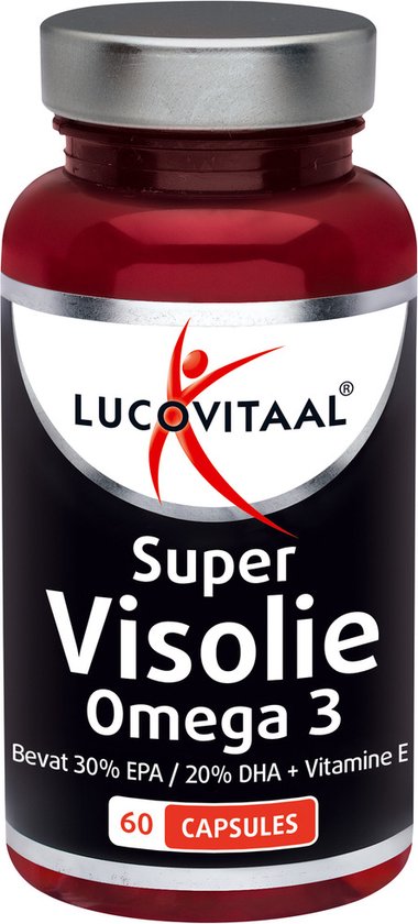 Lucovitaal - Super Visolie Omega 3-6 - 60 Capsules - Visolie - Voedingssupplement