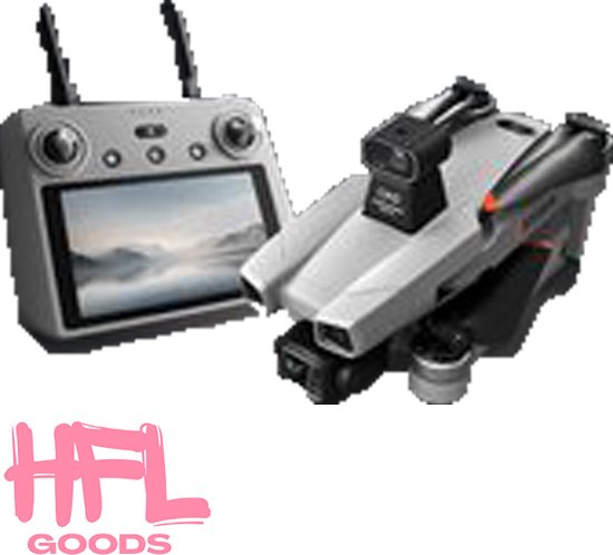 HFL Goods Drone - Gps Fpv Rc 5G Wifi Drone- 5 G Wifi - 8K Professioneel -Opvouwbaar - Opstakel Vermijdend - Grijs