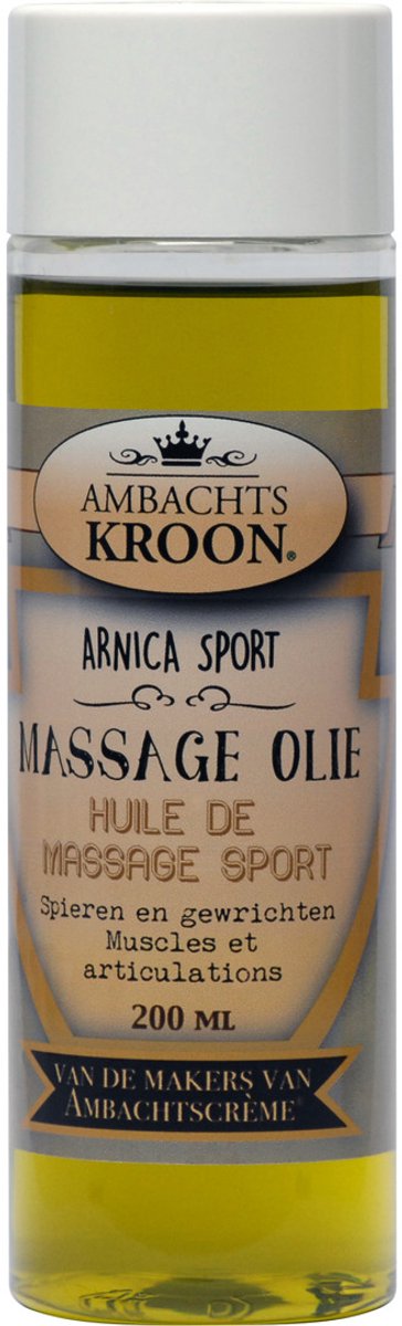 Ambachtskroon Arnica sport massageolie 200 Milliliter