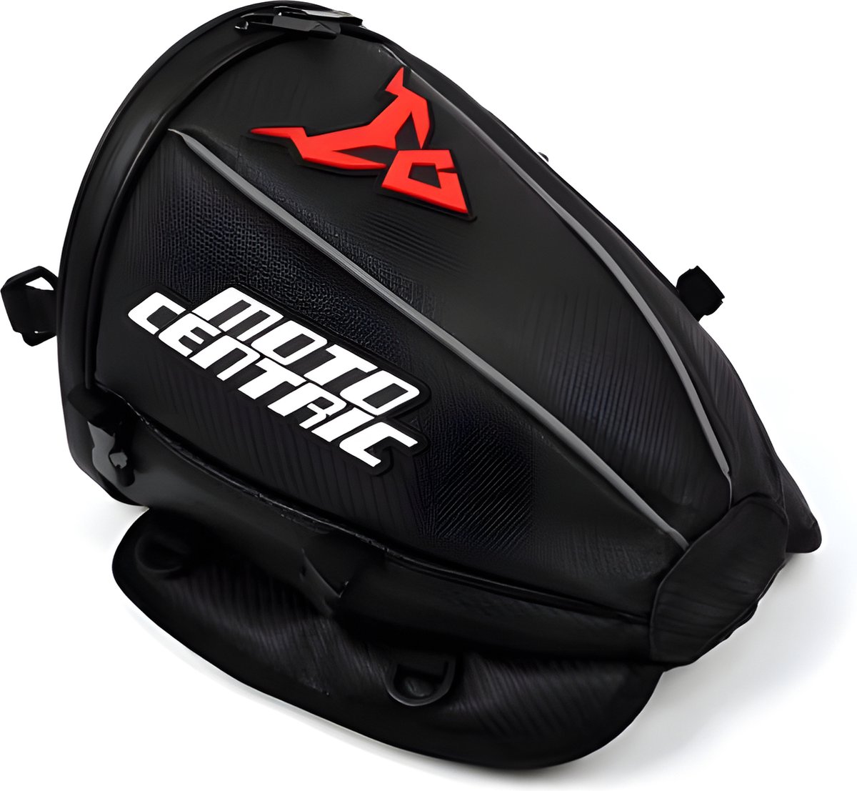 CarryQuest® - Motor Rugzak - Zadeltas Motor - Motorfiets Rugzak - Motorrugzak - Waterdicht + Lichtgewicht + 15L Capaciteit - Rood - Duurzaam PU/Polyester