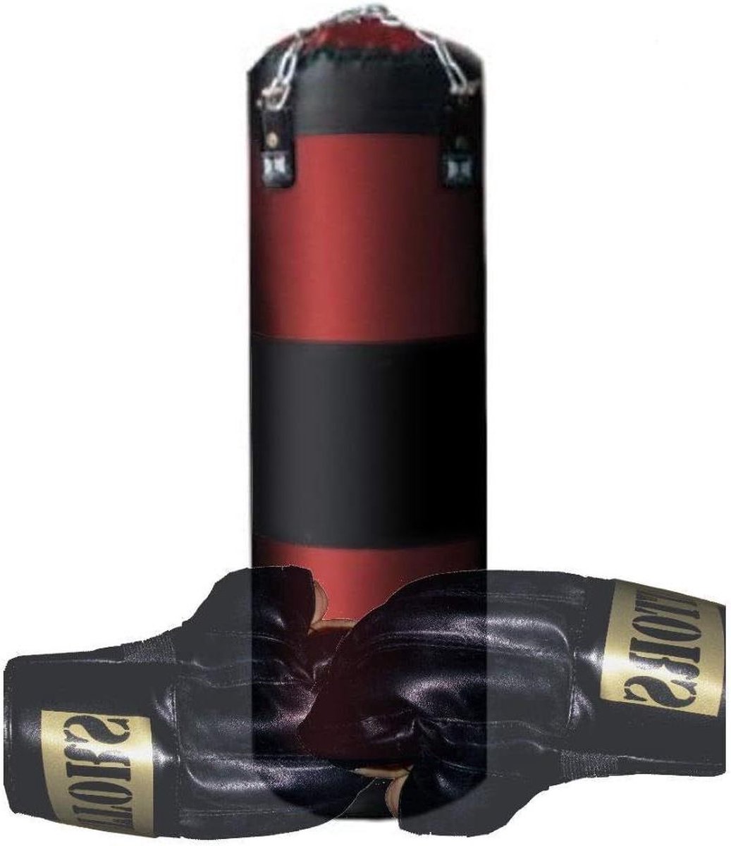 Power- Ki chi energie 120 cm zandzak bokszak met houder - NIEUW