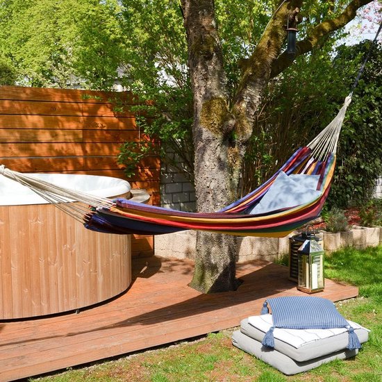 AMANKA XXL-Hängesessel bis 150 kg Belastbar 185 x 130 cm Türkis kaufen