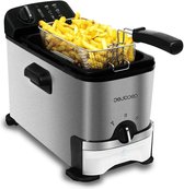 Bol.com Frituurpan met tank Vermogen 2000 W inhoud van 3 liter ProFiltersysteem vaatwasmachinebestendig aanbieding