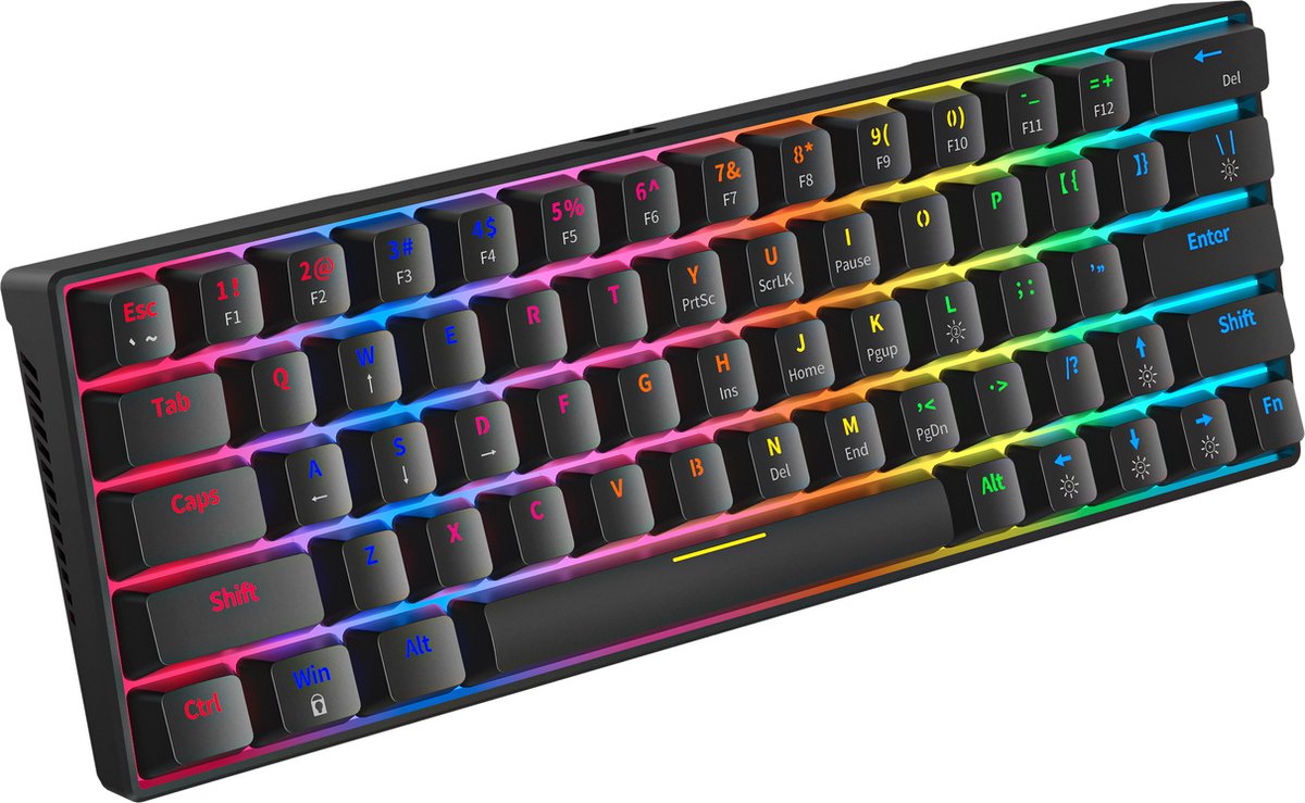 Professionele Ergonomisch Mechanisch Toetsenbord - 60% Compact