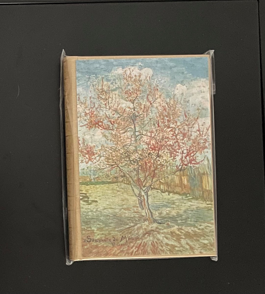 Hardcover Notitieboek 'Roze Perzikbomen' Vincent van Gogh