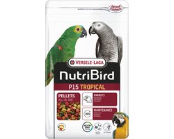 Nutribird P15 Tropical - Onderhoudsvoeder Papegaaien - 1 KG, Pellets met Granen en Vruchten