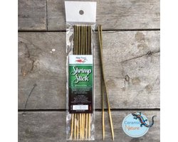 Ceramic Nature ShrimpShrimp lolly spinach / garnalen voer 10 pcs
