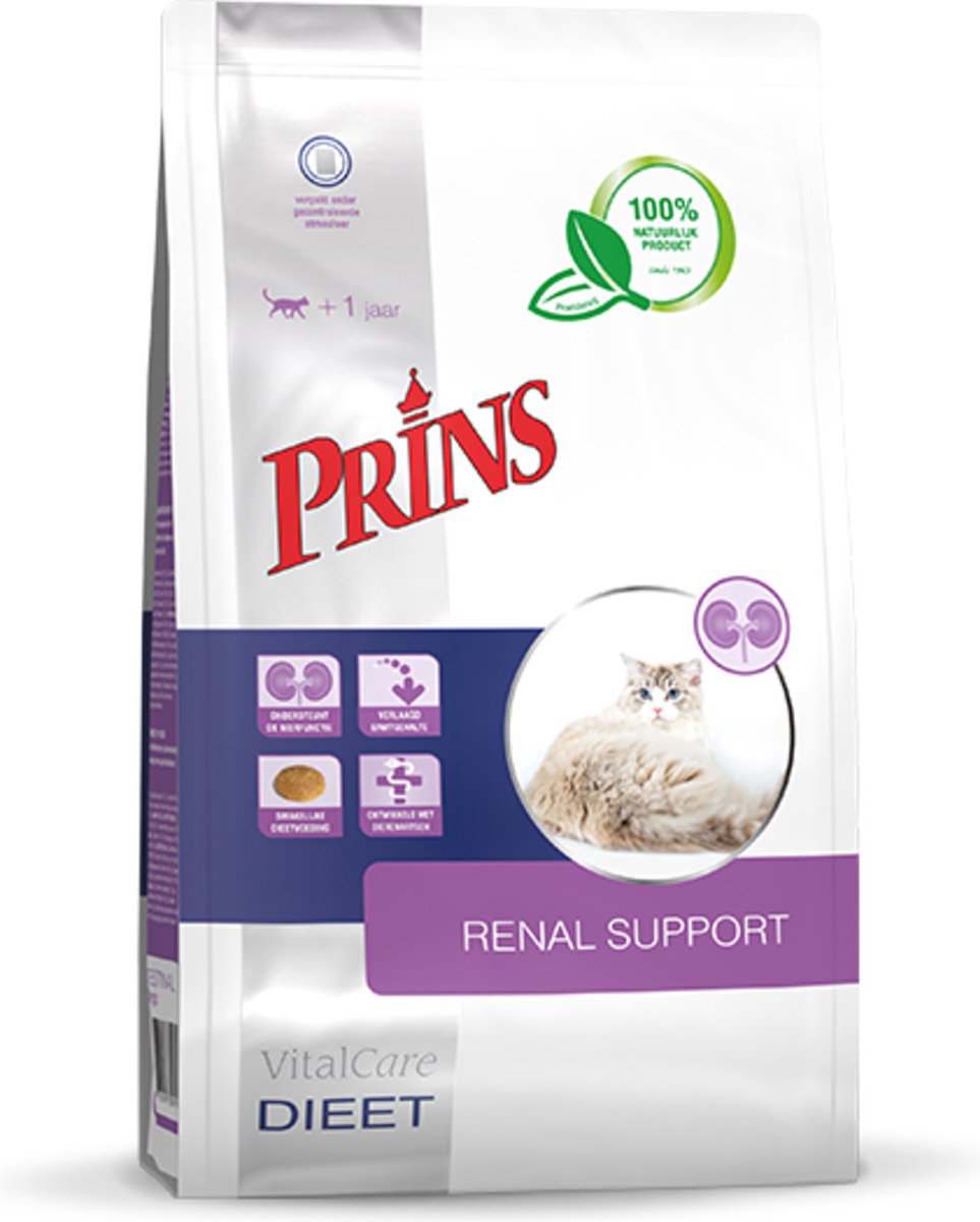 Prins VitalCare Veterinary Diet Renal Support Kattenvoer 1,5 kg