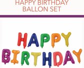 Gelukkige verjaardag brief ballonnen, 40cm lang. Gemengde kleur. Geweldig voor elk verjaardagsfeestje. Gelukkige verjaardag ballonnen.