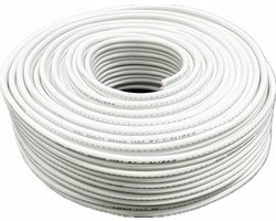 Caliber Speaker Kabel - Luidsprekerkabel - 2x1,5mm - 25 meter speakerdraad - Wit (CS215WX25)