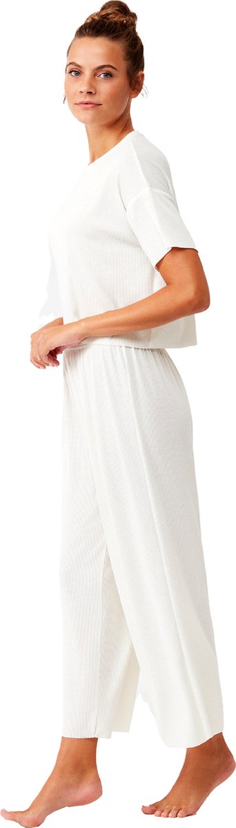 Penye Mood - Dames Pyjama Set, Korte Mouwen - XXL