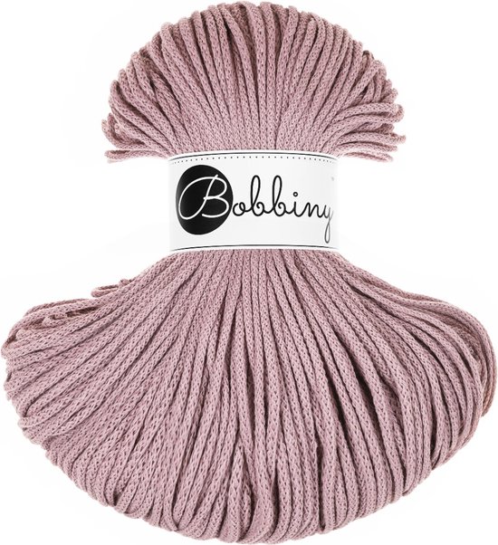 CC Macramé koord - Garen - 4 mm - 55 m - Grijs