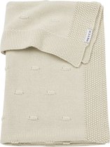 Meyco Baby Knots wiegdeken - soft sand - 75x100cm - 1.0 TOG